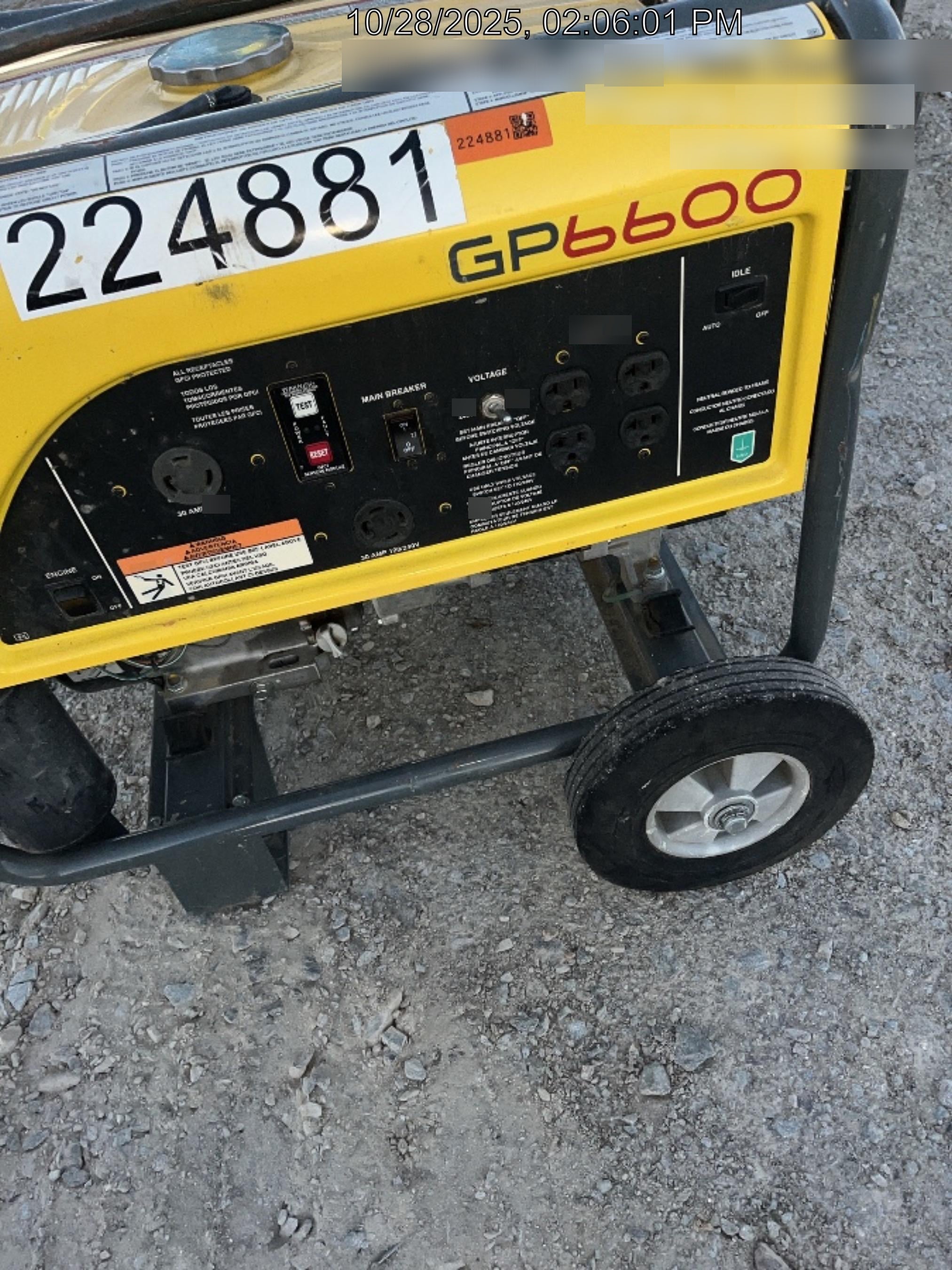 2022 WACKER NEUSON GP6600A