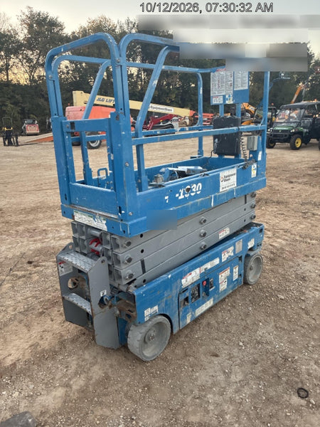 2020 Genie GS-1930 Solid Non Marking Tires, Beacon, Folding rails with half height swing gate