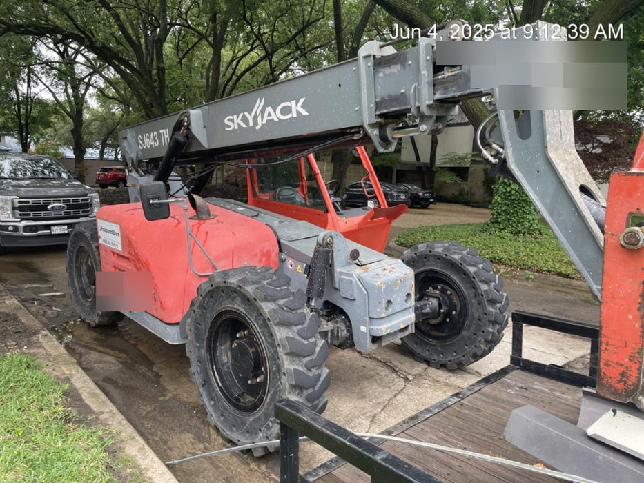 2016 Skyjack SJ643 TH Skyjack SJ643TH Telehandler