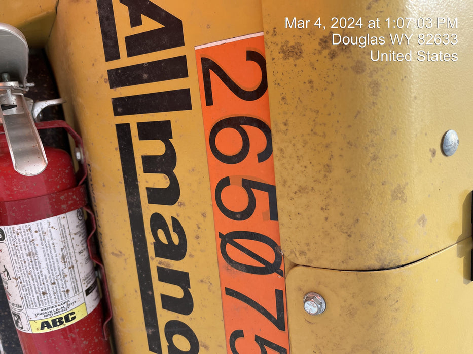 2022 Allmand NLV3GR (4) LED Light Fixture 350W, 23' Vertical Mast, 3kW Prime, Towable, ES Decals, T3