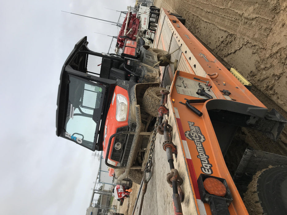 Kubota RTV-X1140W-H Kubota RTVX1140WH 4wd Utility Cart, LED Strobe, Windshield Tempered Glass, Pastic Canopy, Wire Harness Kit, Backup Alarm