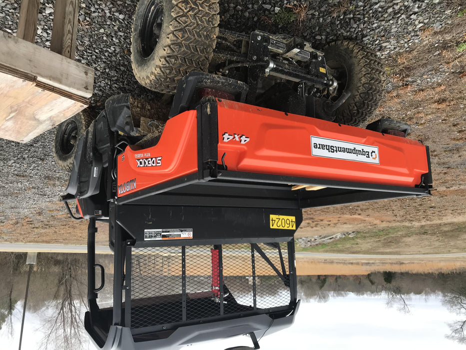 2019 Kubota RTV-XG850WL-H 4wd Utility Cart, Gas, 2 Seat, LED Strobe, Windshield Tempered Glass, Plastic Canopy, Wire Harness Kit, Backup Alarm