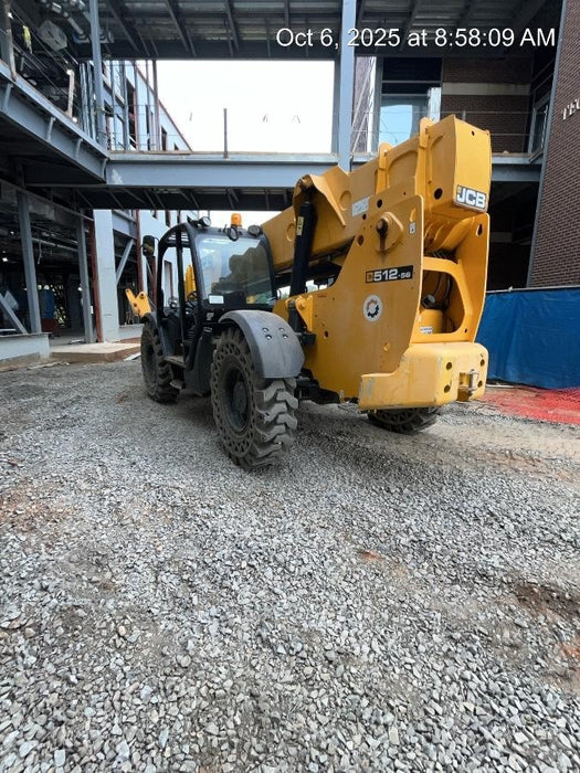 2020 JCB 512-56 Canopy, 74Hp, Solid Tires, Work Lights, Beacon, Aux Hydraulics, Back up Alarm, Lifting Eye, ES Decals