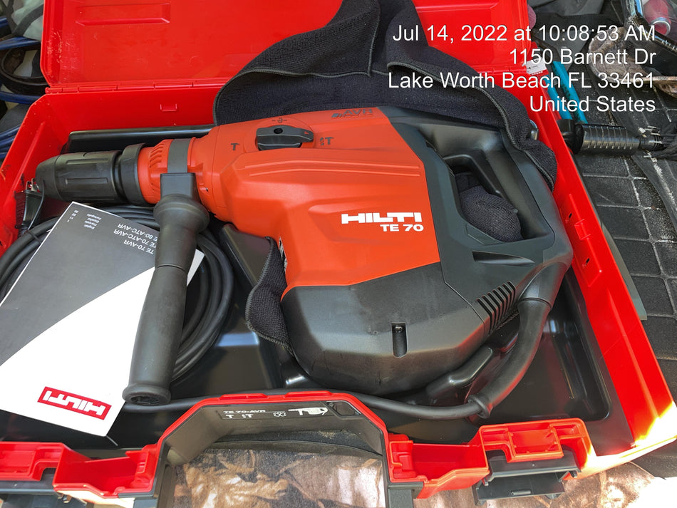 2022 HILTI TE 70-ATC/AVR