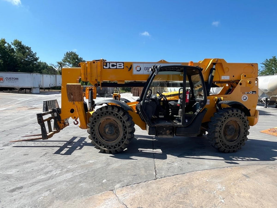 2020 JCB 510-56 Canopy, Solid Tires, Work Lights, Beacon, Aux Hydraulics, Back up Alarm, Lifting Eye, ES Decals