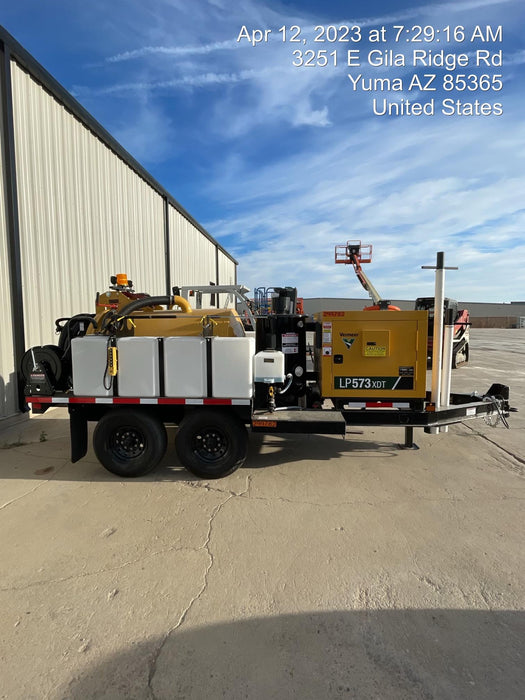 2023 Vac-Tron LP573XDT T4 Koehler Diesel Engine, 500 Gallon Debris Tank, x2 100 Gallon Water Tanks