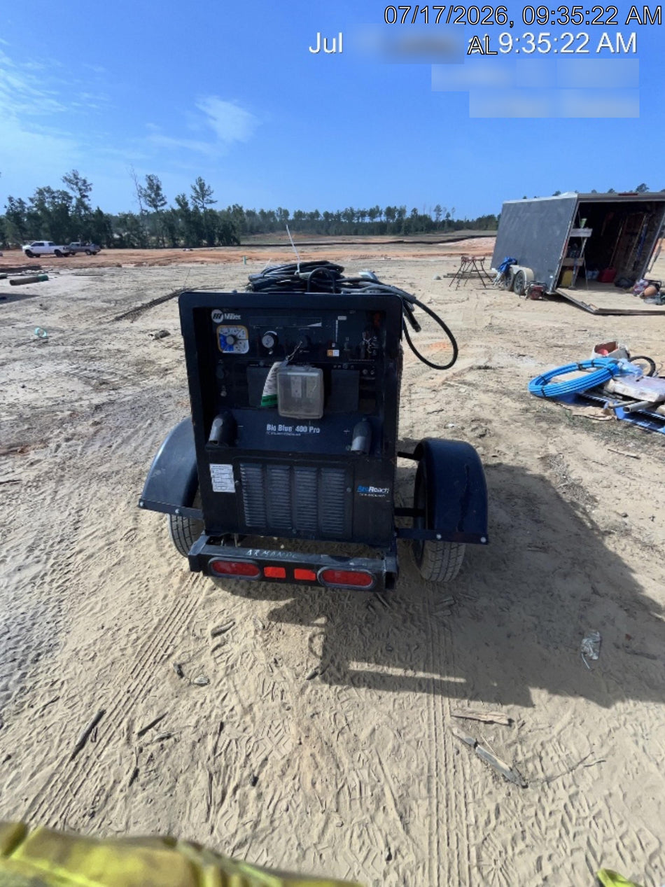 2025 MILLER ELECTRIC BIG BLUE 400