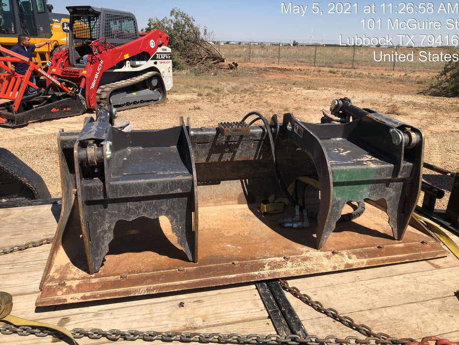 2019 PALADIN 76" Scrap Grapple Bucket - Paladin