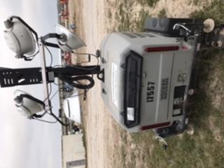 2018 Wacker Neuson LTV6K-MH Wacker Neuson LTV6K Mobile Light Tower w/Fuel Level Sensor Installed