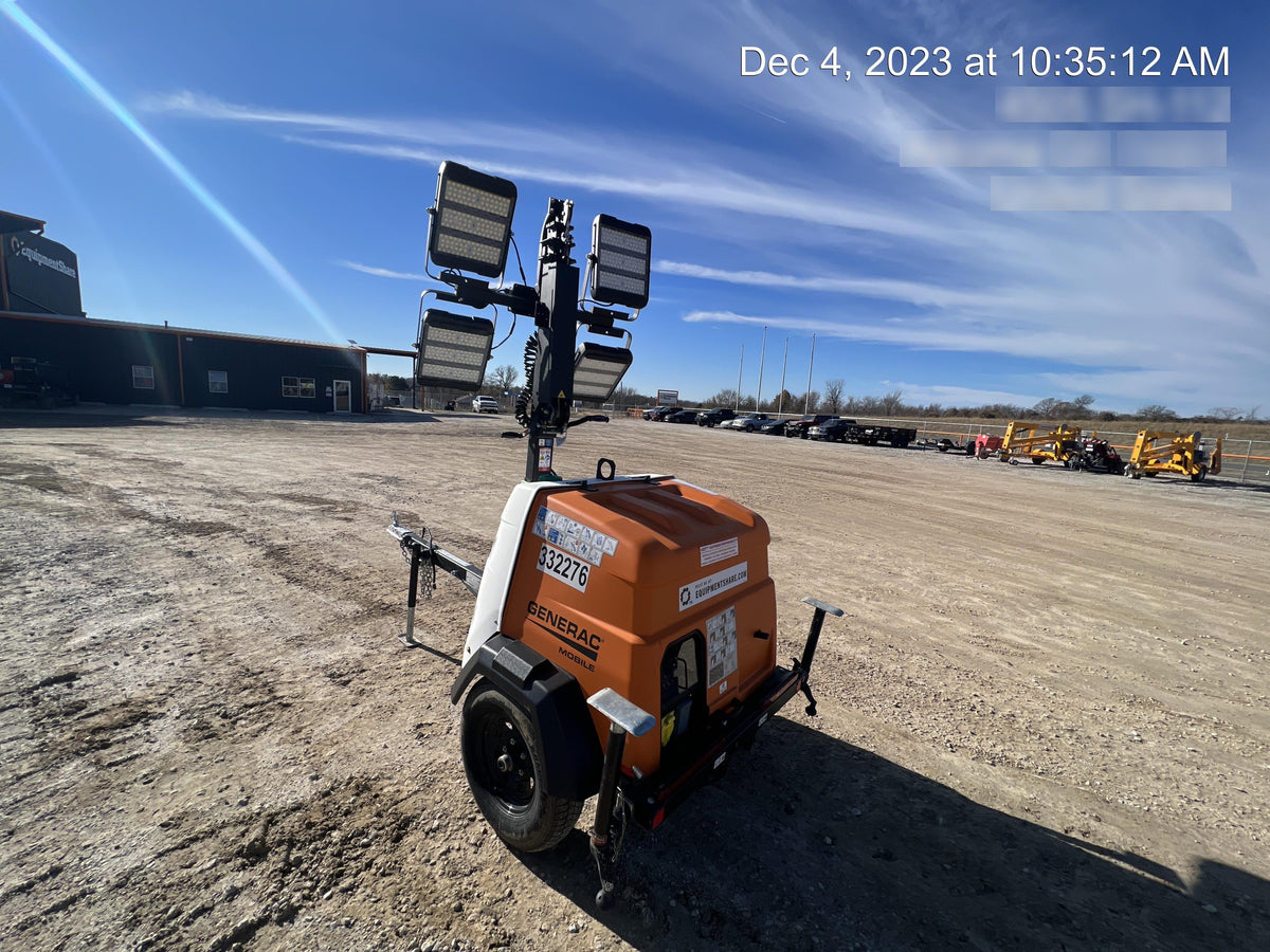 2023 Generac MLT2 Diesel, Flex Switch 120V Input, Powerzone Controller, (4) 320W LED Lights, 4kW Generator, 39.9 Gal Fuel Tank, 2" Ball, T3