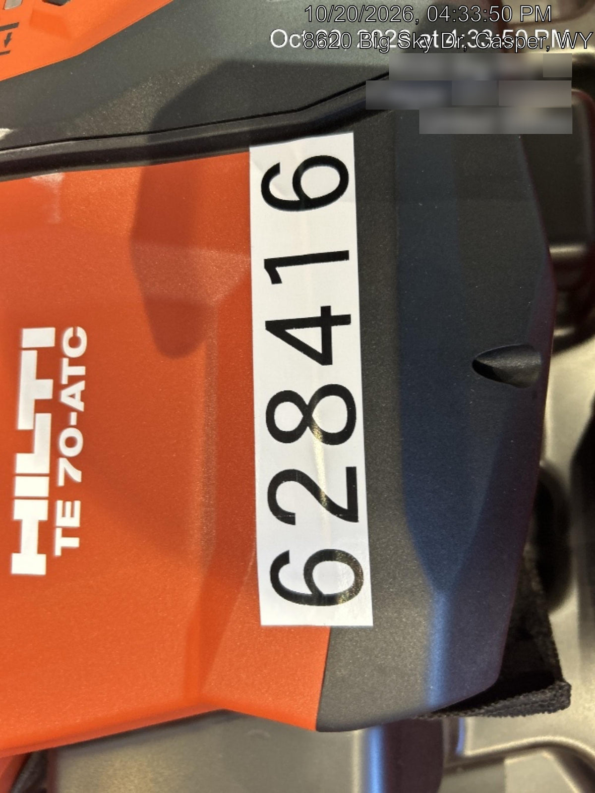 2025 HILTI TE 70-ATC/AVR