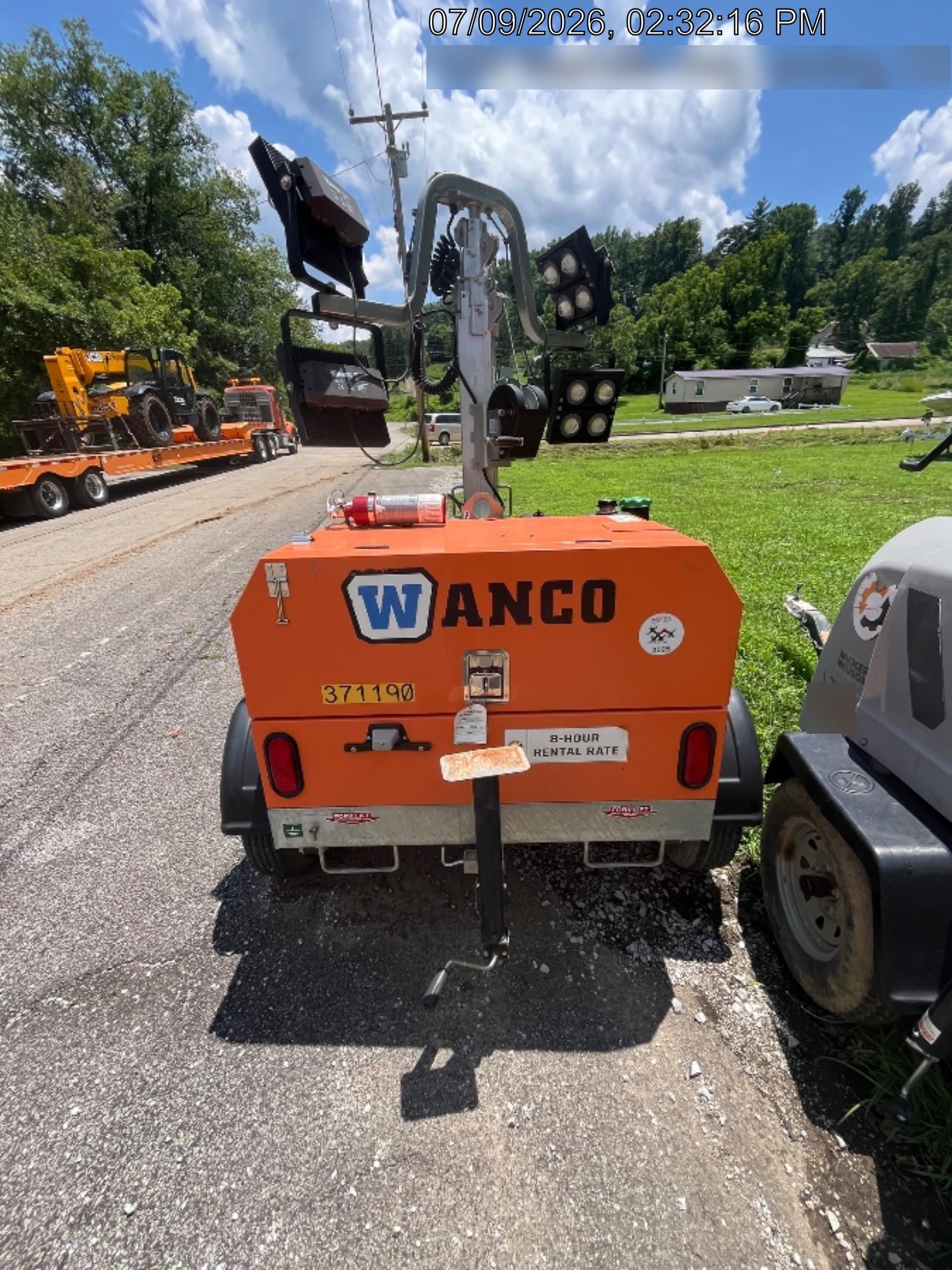 2023 Wanco WLTT-4MM4K Diesel, Deep Sea Controller, Shore Power Plug, Auto Start, (4) 350W LED Floodlights, 4kW Generator, 60 Gal Fuel Tank, 2" Ball, T3