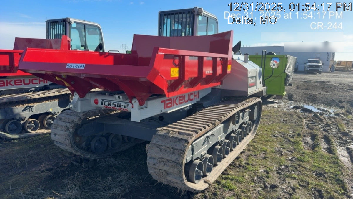 2025 TAKEUCHI TCR 50-2CR