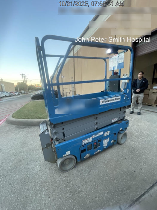 2019 Genie GS-1930 Genie GS-1930 Scissor Lift w/Standard Options