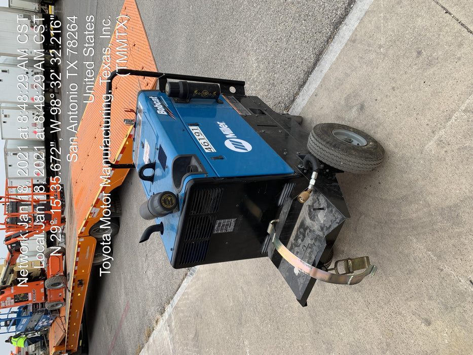 2019 Miller Electric BOBCAT 250 Standard w/Running Gear, Bracket, Hose