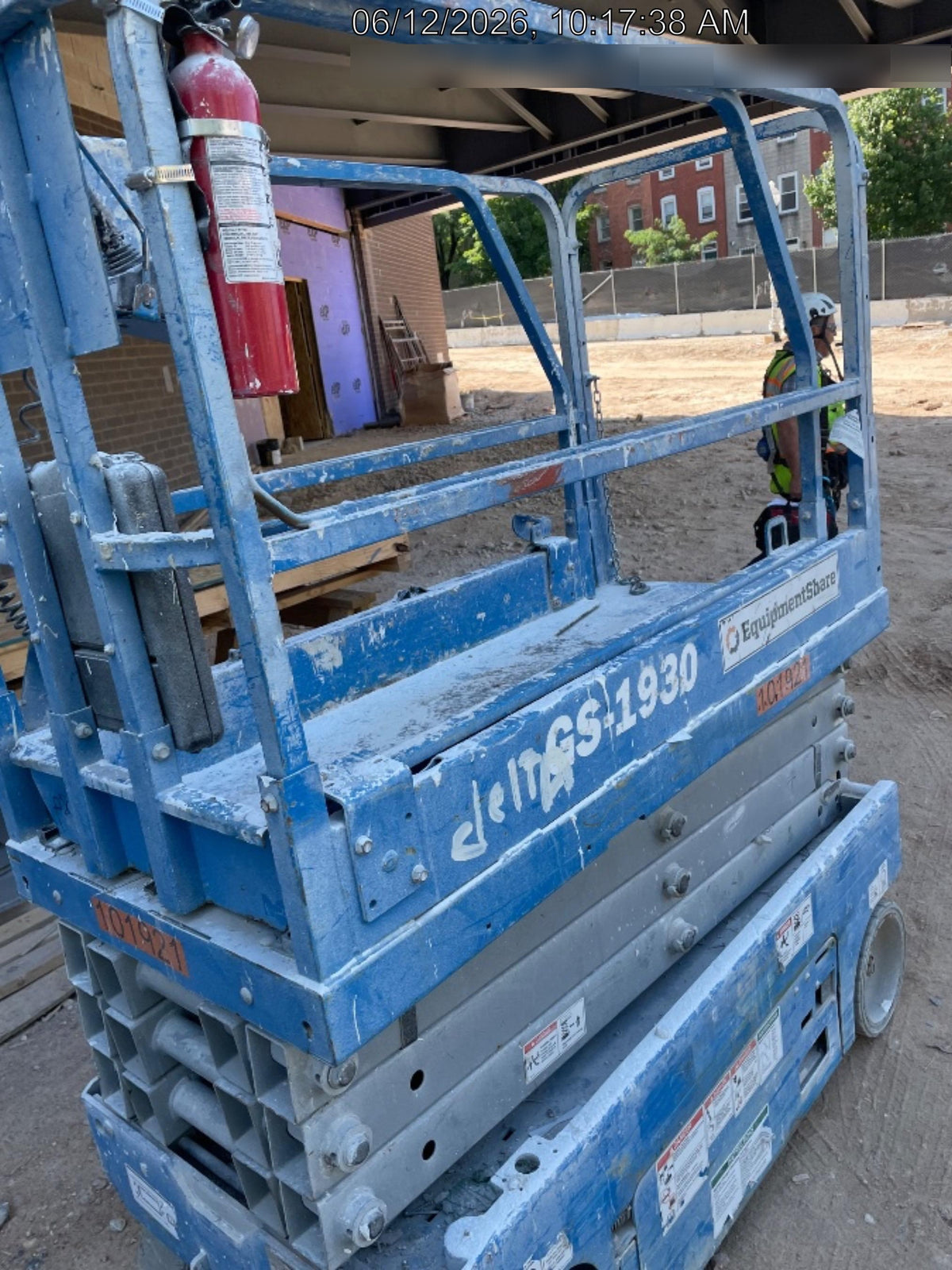 2020 Genie GS-1930 Fixed rails with chain entry gate - Pre A92.20