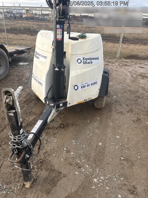 2023 Generac MLT2 Diesel, Flex Switch 120V Input, Powerzone Controller, (4) 320W LED Lights, 4kW Generator, 39.9 Gal Fuel Tank, 2" Ball, T3