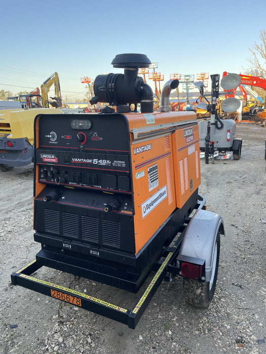 2022 Lincoln Electric Vantage 549X Crosslink Technology, Trailer Mounted, ES Decals, T3