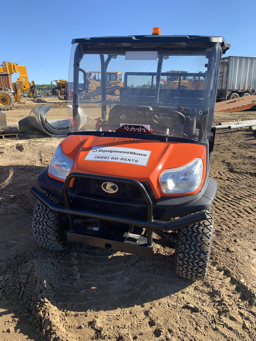 2021 Kubota RTV-X1140W-H Plastic Canopy, Windshield Acrylic Clear, LED Strobe Light, Wire Harness Kit, Back up Alarm