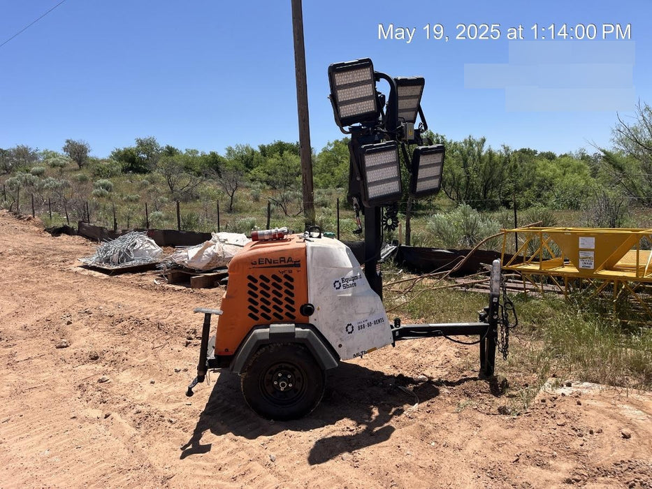 2024 Generac MLT2 Diesel, Flex Switch 120V Input, Powerzone Controller, 
(4) 320W LED Lights, 4kW Generator, 39.9 Gal Fuel Tank, 2" Ball, T3
