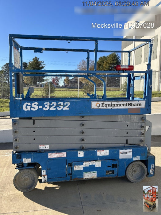 2018 Genie GS-3232 Genie GS-3232 Scissor Lift w/Standard Options