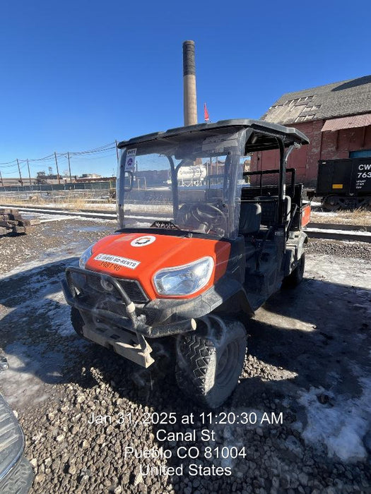 2024 Kubota RTV-X1140W-H 4WD, LED Strobe, Windshield Acrylic Clear, Plastic Canopy, Wire Harness Kit, Backup Alarm