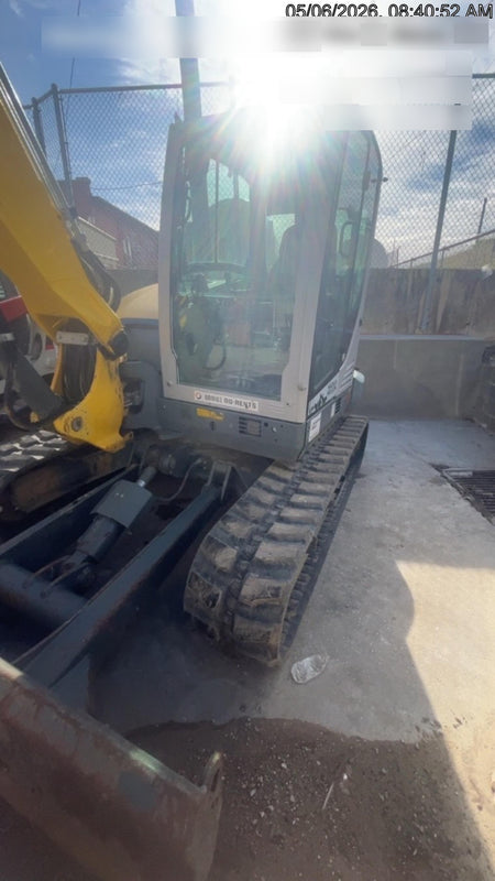 Wacker Neuson ET90 Cab, Long Dipperstick, Track, Bucket