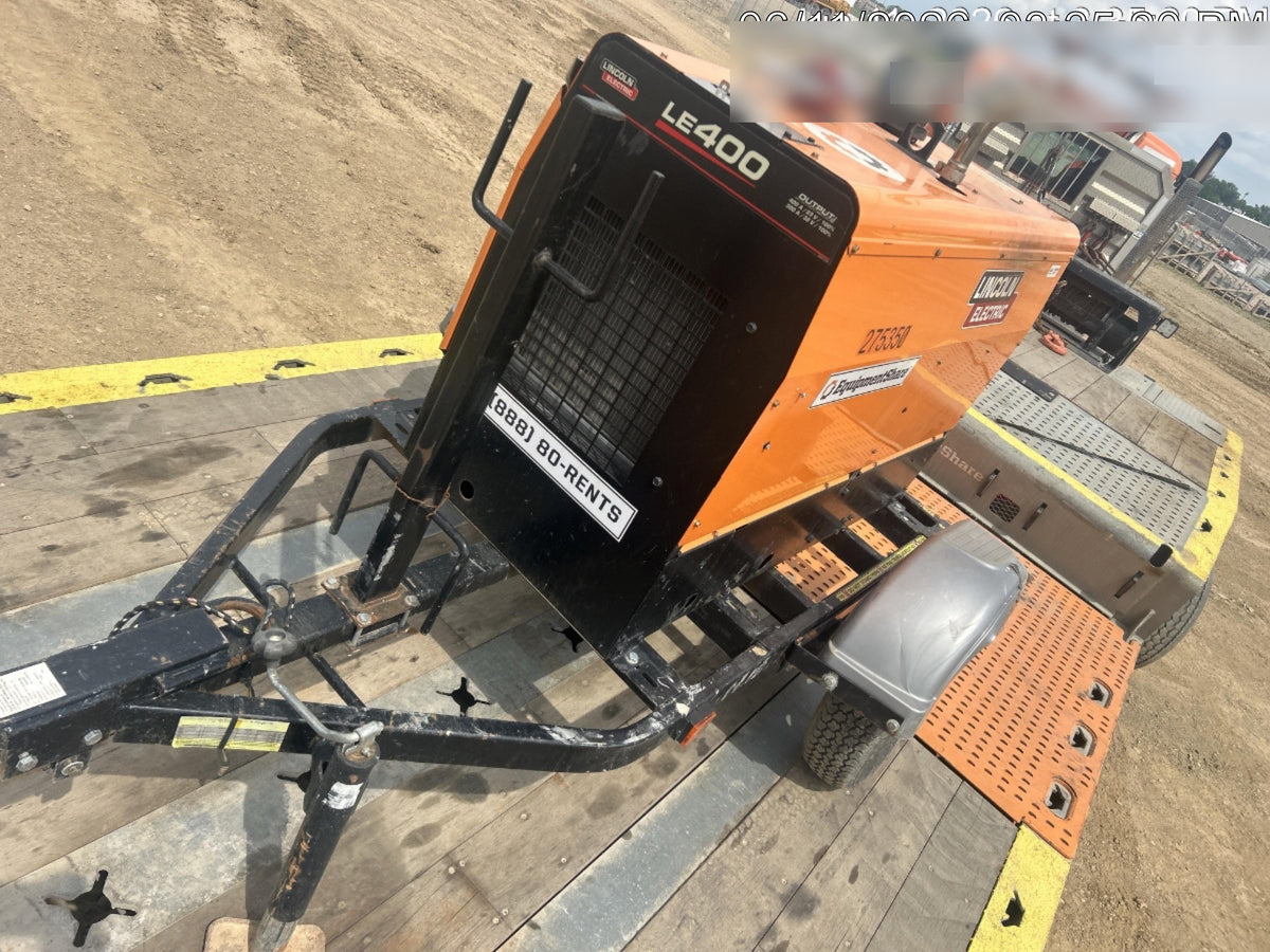 2022 Lincoln Electric LE400 Kubota V1505, Trlr, Cable Rack, Light Kit, ES Decals, T3