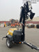 2022 Allmand NLV3GR (4) LED Light Fixture 350W, 23' Vertical Mast, 3kW Prime, Towable, ES Decals, T3