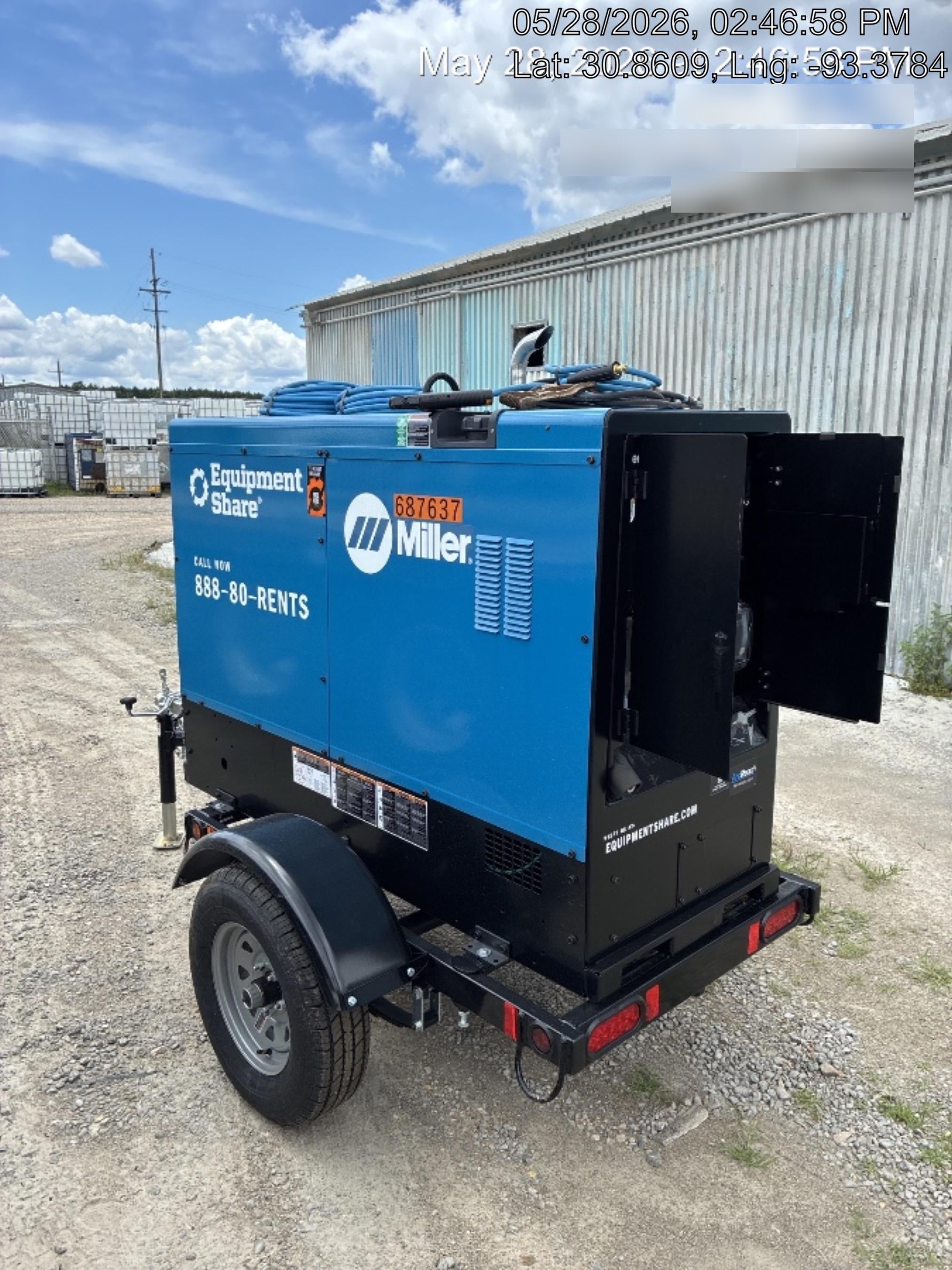 2026 MILLER ELECTRIC BIG BLUE 500