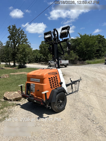 2023 Generac MLT2 Diesel, Flex Switch 120V Input, Powerzone Controller, (4) 320W LED Lights, 4kW Generator, 39.9 Gal Fuel Tank, 2" Ball, T3