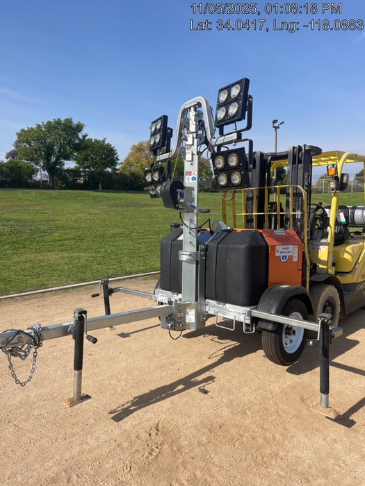 2024 Wanco WLTT-4MM4K Diesel, Deep Sea Controller, Shore Power Plug, Auto Start, (4) 350W LED Floodlights, 4kW Generator, 60 Gal Fuel Tank, 2" Ball, T3