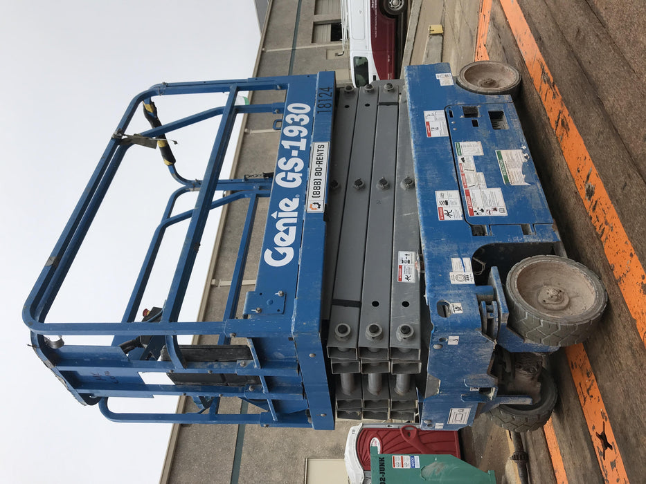 2018 Genie GS-1930 Genie GS-1930 w/Fixed Rail, Chain Entry