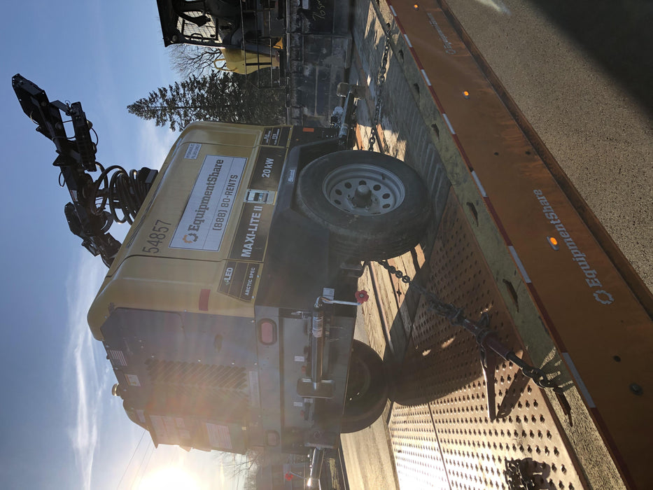 2019 Allmand MAXI-LITE II 20 kW Light Tower w/Arctic Package, LED Light Package