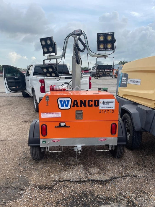 2024 Wanco WLTT-4MM4K Diesel, Deep Sea Controller, Shore Power Plug, Auto Start, (4) 350W LED Floodlights, 4kW Generator, 60 Gal Fuel Tank, 2" Ball, T3