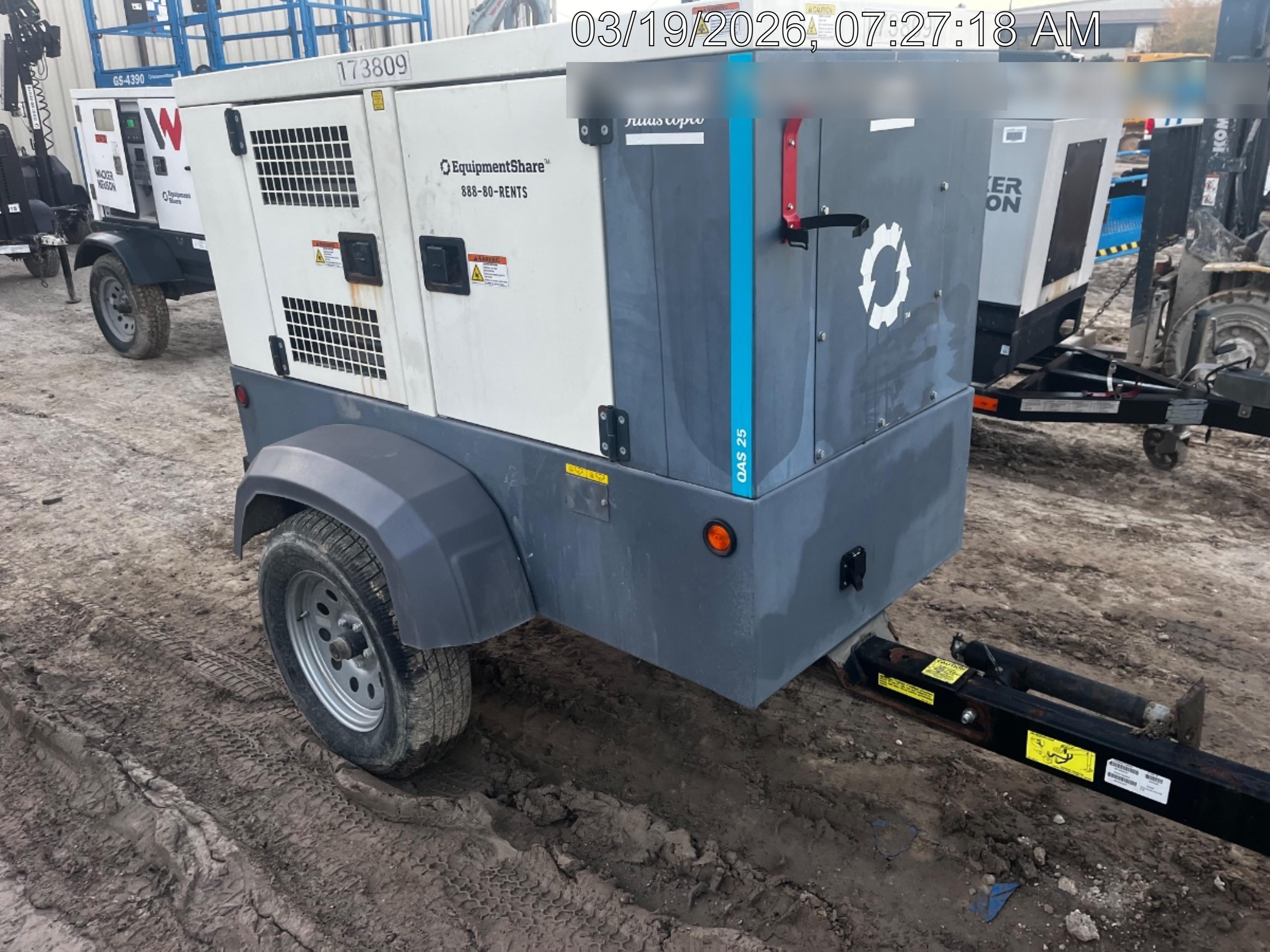 2021 ATLAS COPCO QAS25 CWK