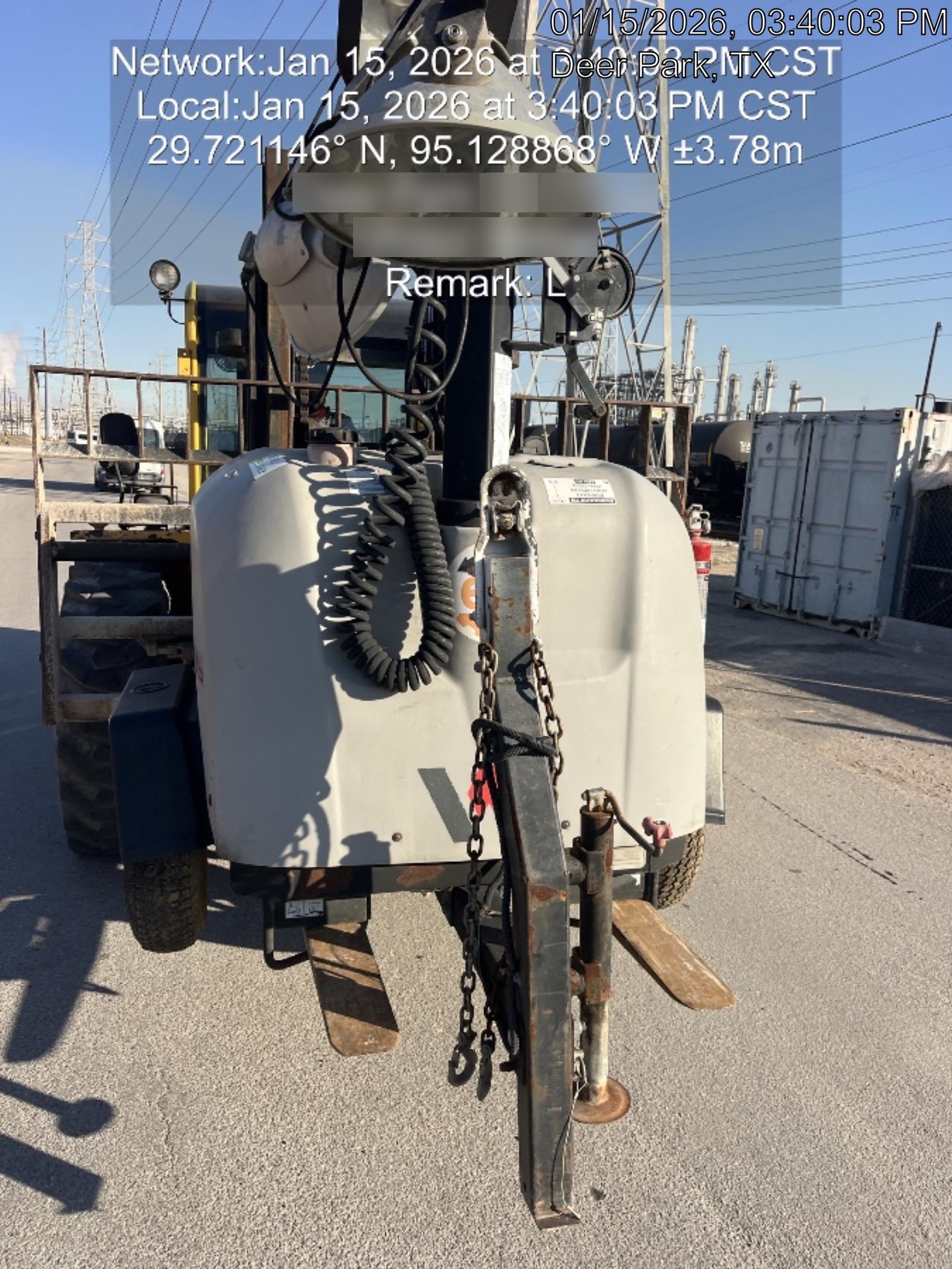 Wacker Neuson LTV6K-MH Wacker Neuson LTV6K Towable Light Tower