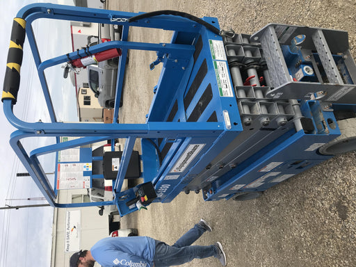 2019 Genie GS-1930 Fixed Rails with Chain Entry