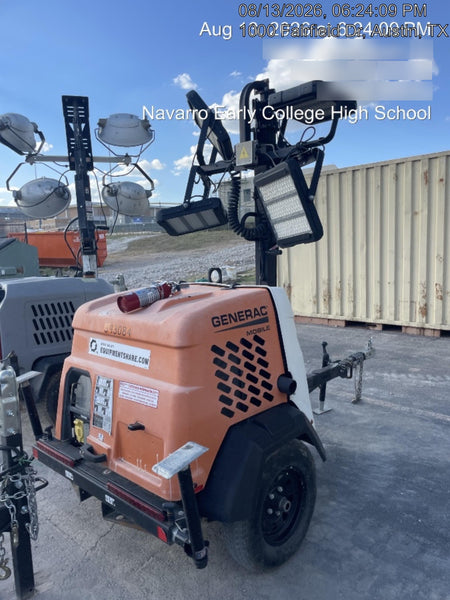 2024 Generac MLT2 Diesel, Flex Switch 120V Input, Powerzone Controller, 
(4) 320W LED Lights, 4kW Generator, 39.9 Gal Fuel Tank, 2" Ball, T3