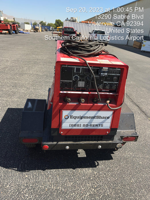2022 Shindaiwa DGW400MDL Kubota D902 Engine, 23 HP, Dual Op Welder, Wire, Arc, Droop Stick, Tig, and CC Stick Functionality, Simulphase, 3 Phase and 1 Phase Gen Output, Single Axle NB Trlr, Slr Trckl Chrg 12V 12W, Fire Ext