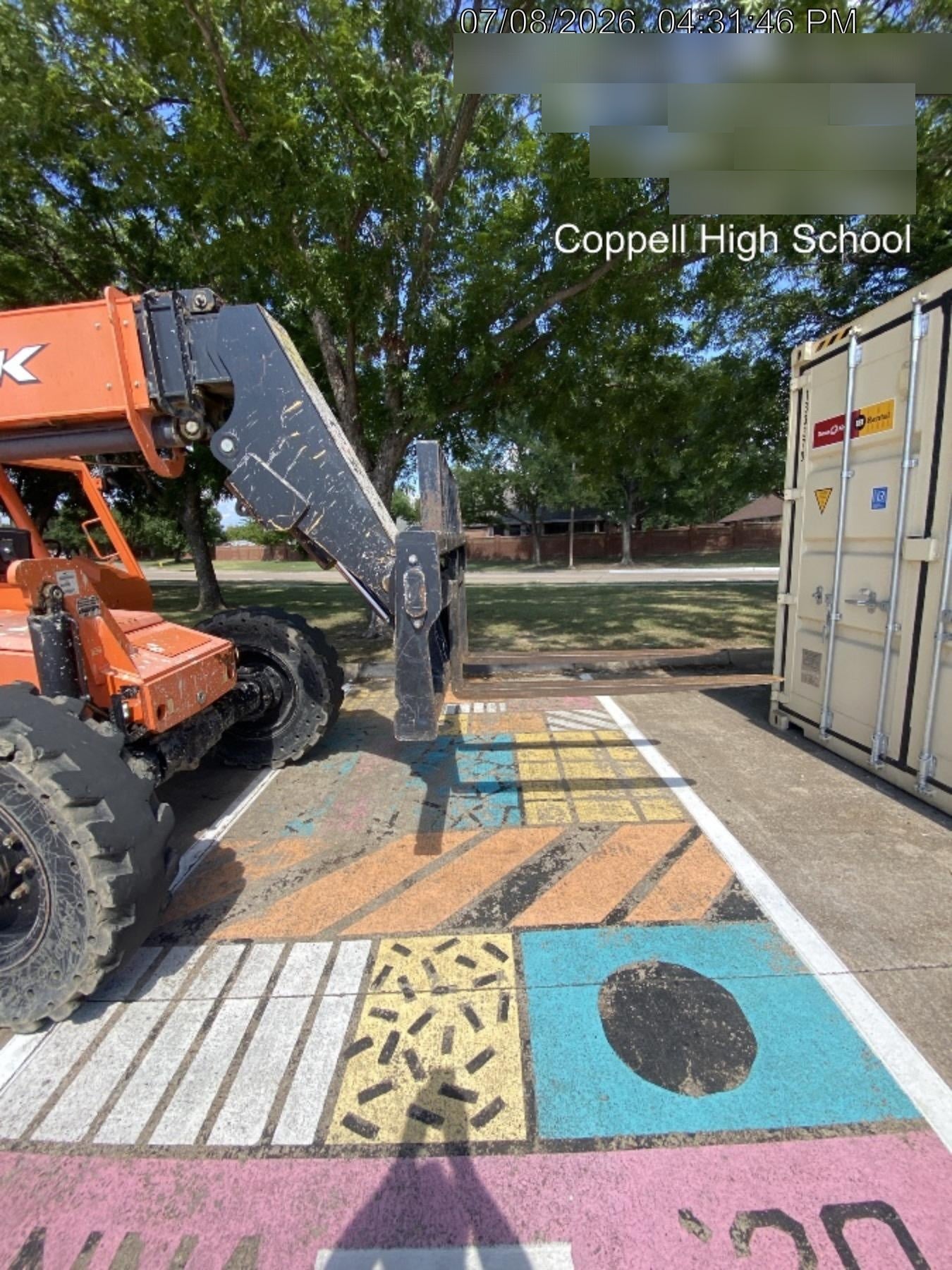 2018 Skytrak 8042 JLG Skytrak 8042, Solid Tires (shipping-Boss), Open ROPS, Beacon and Work Light Package