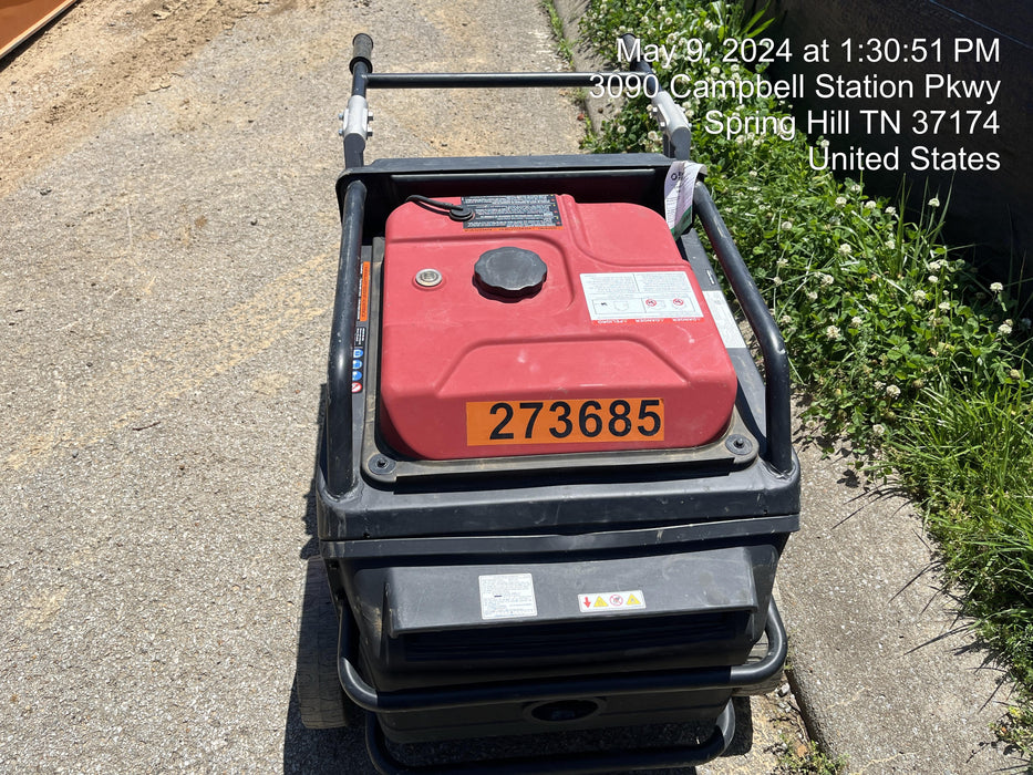 2022 Mi-T-M GEN-8000-IMM1E 7300W, (2) 120V Outlets, GFCI, Inverter