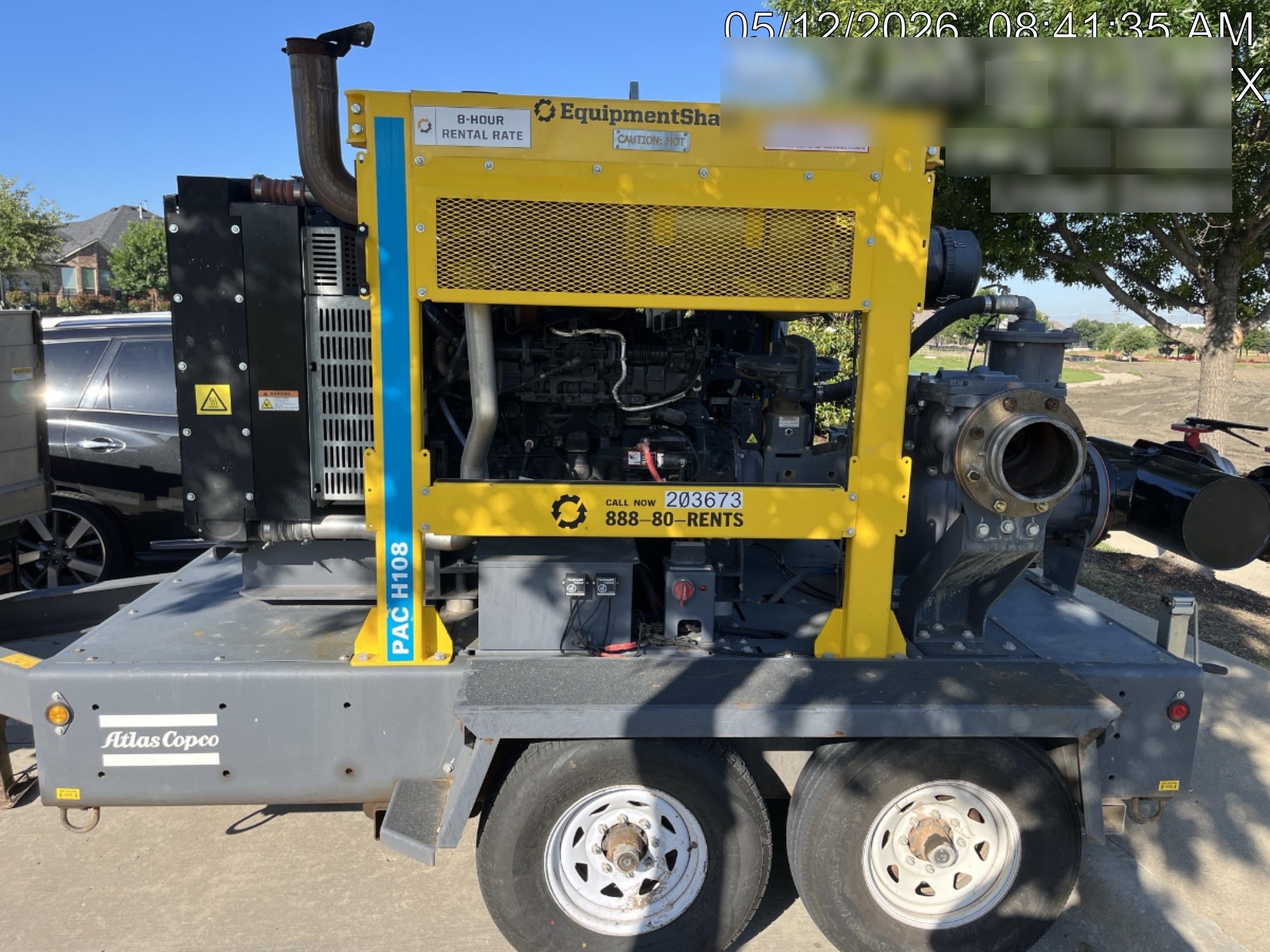 2022 ATLAS COPCO PAC H108 JD