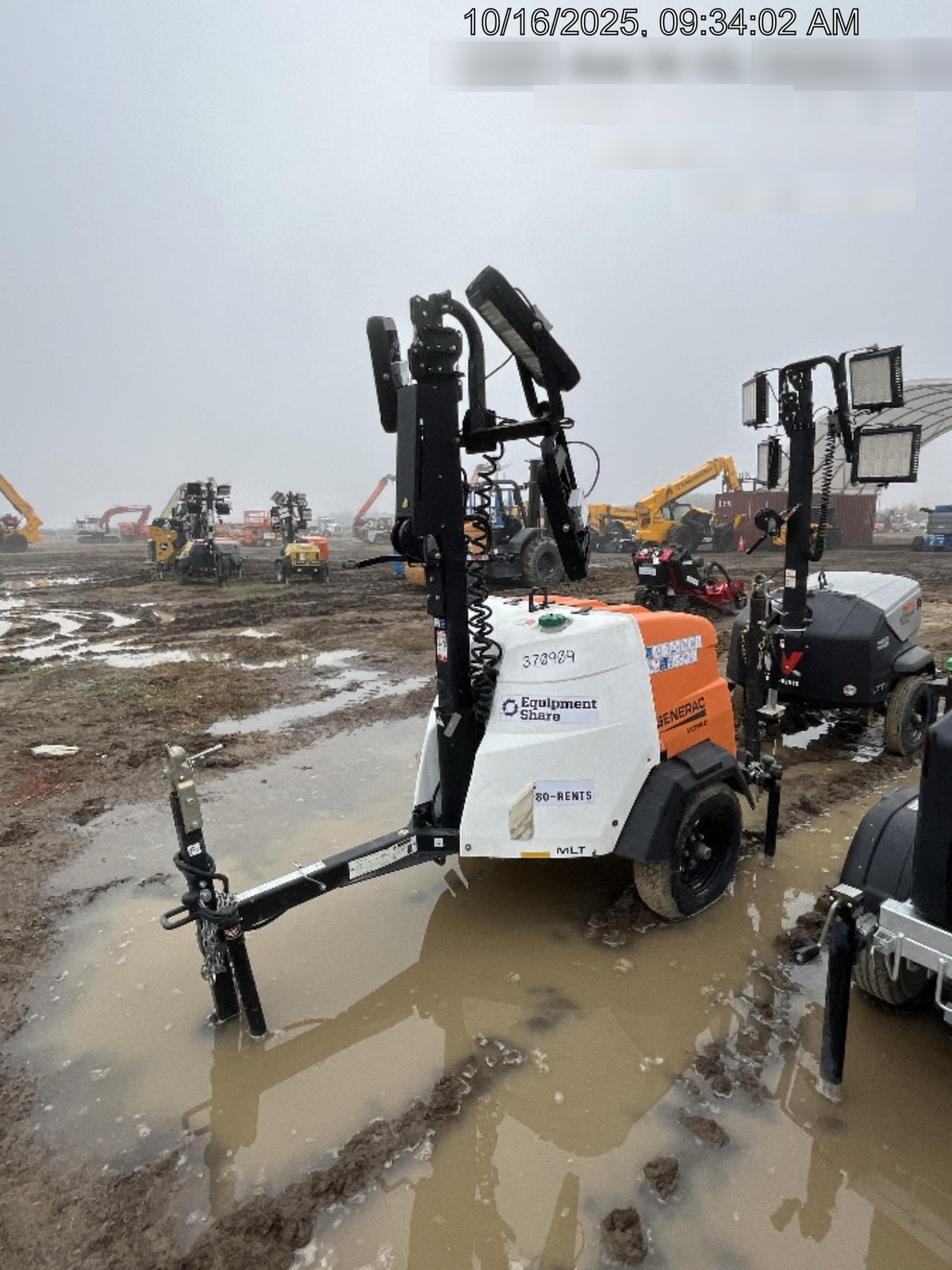 2024 Wanco WLTT-4MM4K Diesel, Deep Sea Controller, Shore Power Plug, Auto Start, (4) 350W LED Floodlights, 4kW Generator, 60 Gal Fuel Tank, 2" Ball, T3
