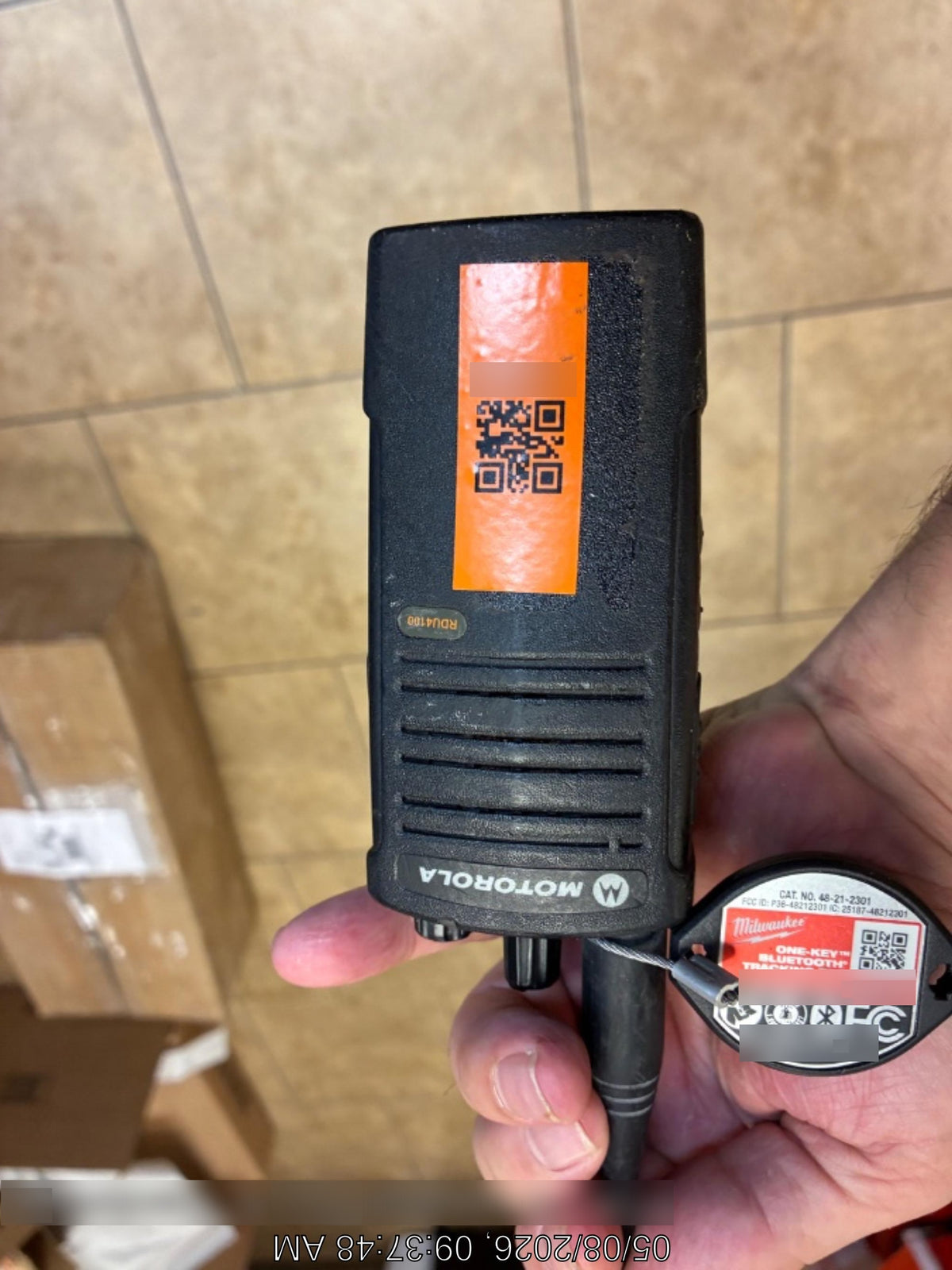 2020 MOTOROLA RDU4100