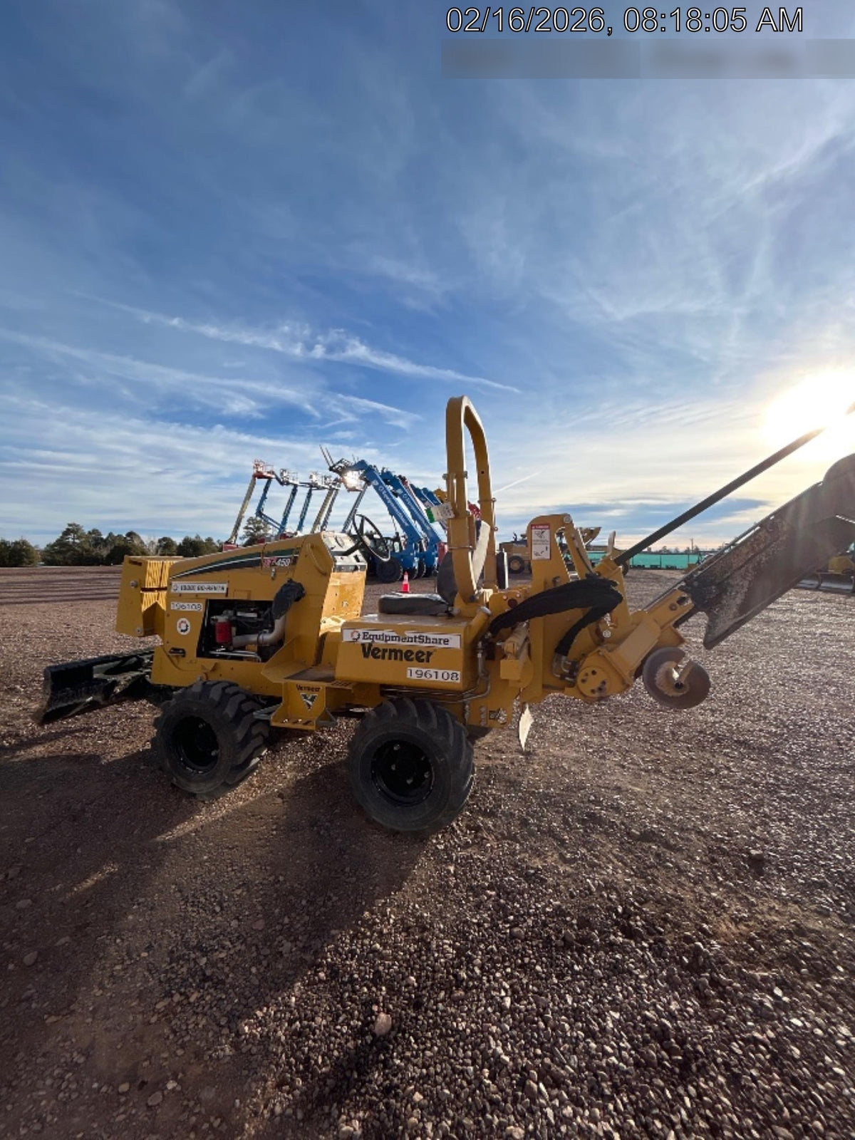2022 VERMEER RTX450