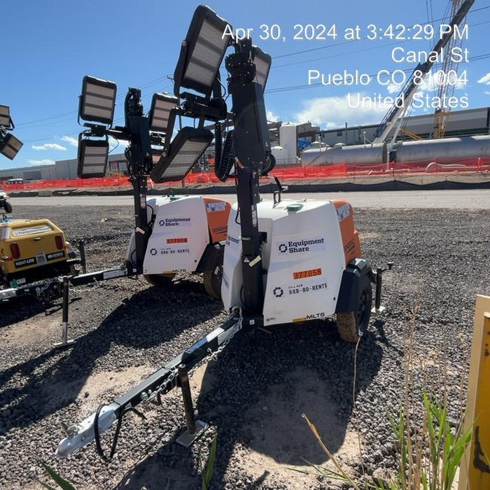 2023 Generac MLT2 Diesel, Flex Switch 120V Input, Powerzone Controller, 
(4) 320W LED Lights, 4kW Generator, 39.9 Gal Fuel Tank, 2" Ball, T3