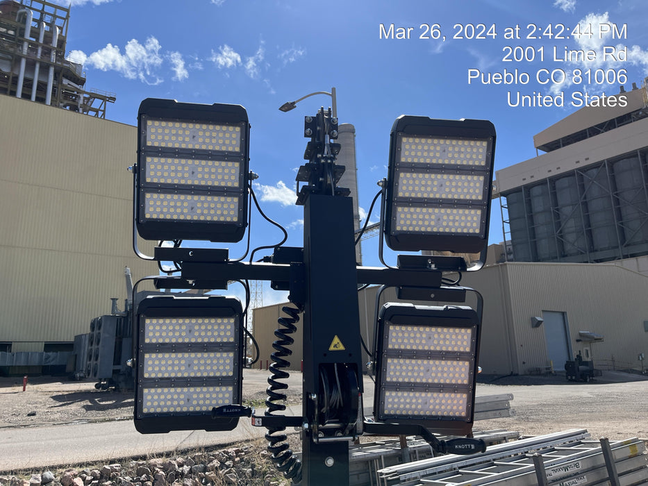 2023 Generac MLT2 Diesel, Flex Switch 120V Input, Powerzone Controller, 
(4) 320W LED Lights, 4kW Generator, 39.9 Gal Fuel Tank, 2" Ball, T3