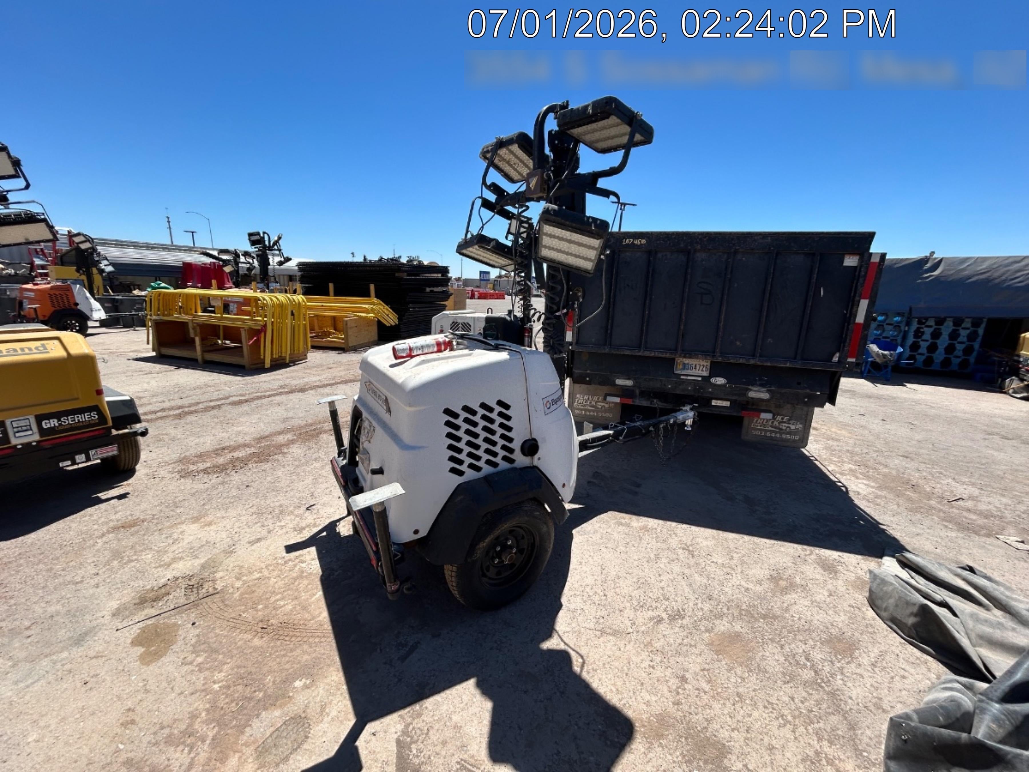 2023 Generac MLT2 Diesel, Flex Switch 120V Input, Powerzone Controller, (4) 320W LED Lights, 4kW Generator, 39.9 Gal Fuel Tank, 2" Ball, T3