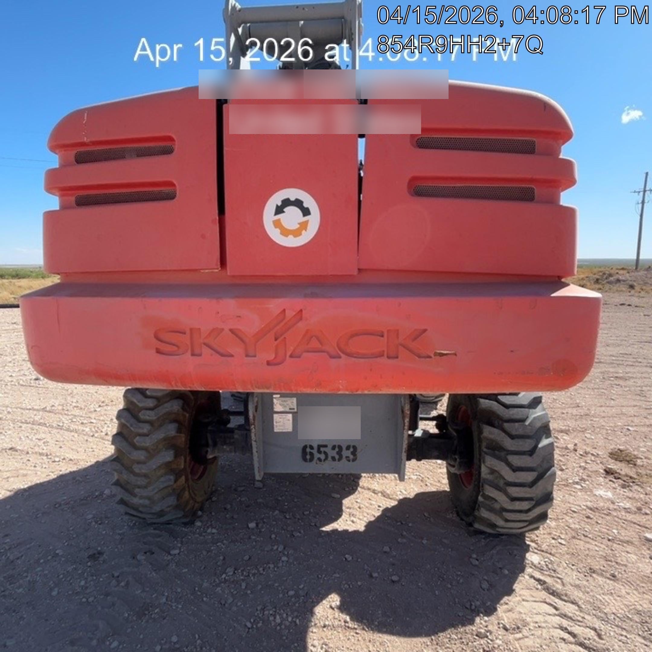 2017 SKYJACK SJ66T